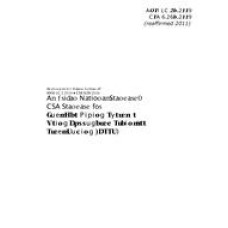 CSA ANSI LC 1a-2009/CSA 6.26a-2009 (R2011) CSA ANSI LC 1a-2009/CSA 6.26a-2009 (R2011)