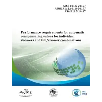 CSA B125.16-17/ASSE 1016-2017/ASME A112.1016-2017 (R2021)