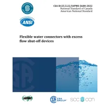 CSA B125.5:22/IAPMO Z600-2022
