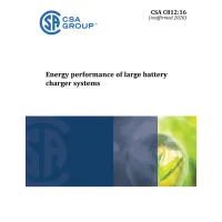 CSA C812:16 (R2020)