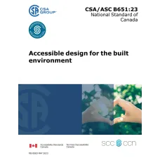 CSA /ASC B651:23 CSA /ASC B651:23