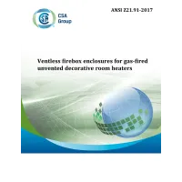 CSA ANSI Z21.91-2017