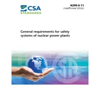 CSA N290.0-11 (R2016)/N290.1-13 (R2018) PACKAGE