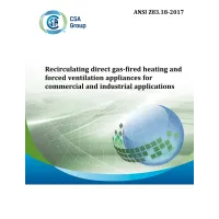 CSA ANSI Z83.18-2017 (R2021)