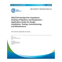 CSA C293.4:19/IEEE 844.4-2019 (R2024)