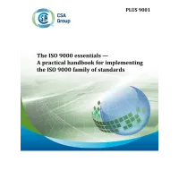 CSA PLUS 9001 (5th ed. pub. 2017)