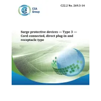 CSA C22.2 NO. 269.3-14
