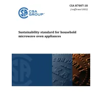 CSA R7007-18 (R2023)