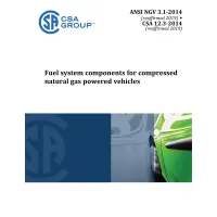 CSA 12.3-2014/ANSI NGV 3.1-2014 (R2019)