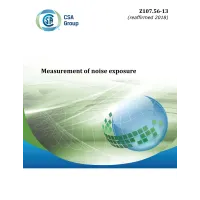CSA Z107.56-13 (R2018)
