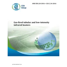 CSA ANSI Z83.20-2016/CSA 2.34-2016 (R2021)
