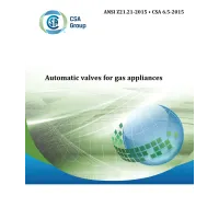 CSA ANSI Z21.21-2015/CSA 6.5-2015