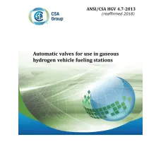 CSA ANSI HGV 4.7-2013 (R2018) CSA ANSI HGV 4.7-2013 (R2018)