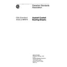 CSA A123.2-M1979 (R1992) CSA A123.2-M1979 (R1992)