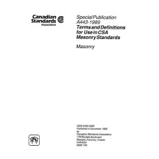 CSA A443-1989 (R1998) CSA A443-1989 (R1998)