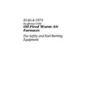 CSA B140.4-1974 (R2001) CSA B140.4-1974 (R2001)