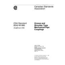 CSA B242-M1980 (R1998) CSA B242-M1980 (R1998)