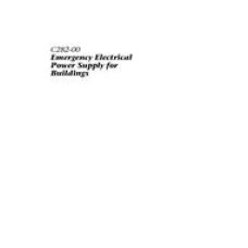 CSA C282-00 CSA C282-00