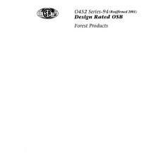 CSA O452 SERIES-94 (R2001) CSA O452 SERIES-94 (R2001)