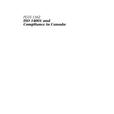 CSA PLUS 1162 (1st ed. pub 2001) CSA PLUS 1162 (1st ed. pub 2001)