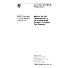 CSA Z223.1-M1977 (R1999) CSA Z223.1-M1977 (R1999)
