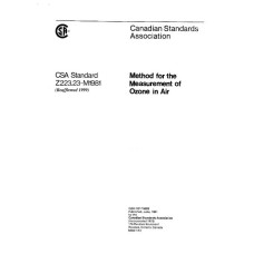 CSA Z223.23-M1981 (R1999)