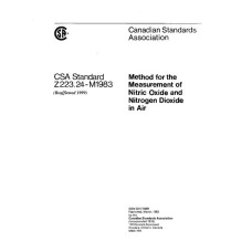 CSA Z223.24-M1983 (R1999) CSA Z223.24-M1983 (R1999)