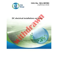 CSA C22.2 NO. 183.2-M1983 (R2018)