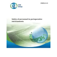 CSA Z305.0-13