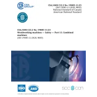 CSA ANSI C22.2 NO. 19085-11:23