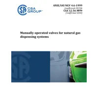 CSA 12.56:M99 (R2018)/ANSI/IAS NGV 4.6:99 (R2019)