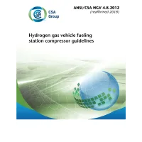 CSA ANSI HGV 4.8-2012/CSA 12.8-2002 (R2023)