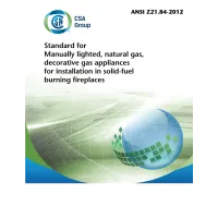 CSA ANSI Z21.84-2012