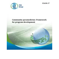 CSA Z1630-17 (R2022)