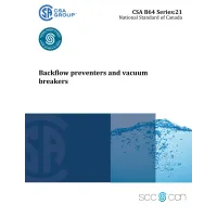 CSA B64 SERIES:21