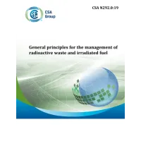 CSA N292.0:19 (R2024)