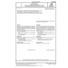 DIN 58909-1 DIN 58909-1