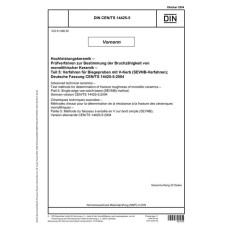 DIN CEN/TS 14425-5 DIN CEN/TS 14425-5