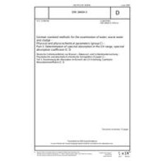 DIN 38404-3 DIN 38404-3