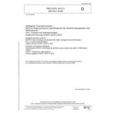 DIN CEN/TS 16157-1 DIN CEN/TS 16157-1