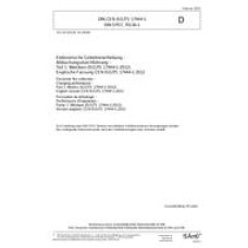 DIN CEN ISO/TS 17444-1 DIN CEN ISO/TS 17444-1