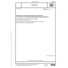 DIN 4108-4 DIN 4108-4