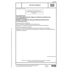 DIN 1946-4 Supplement 1 DIN 1946-4 Supplement 1