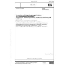 DIN 4108-3 DIN 4108-3