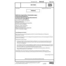 DIN 70042 - DRAFT
