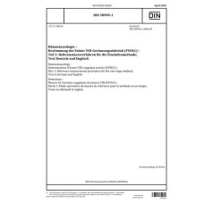 DIN 58909-1