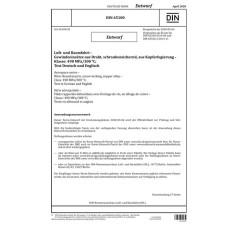 DIN 65100 - DRAFT DIN 65100 - DRAFT