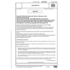 DIN 38409-59 - DRAFT DIN 38409-59 - DRAFT