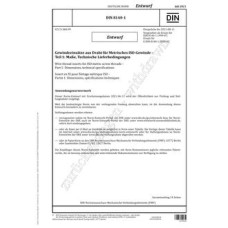 DIN 8140-1 - DRAFT DIN 8140-1 - DRAFT