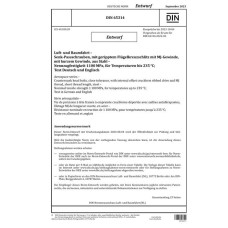 DIN 65314 - DRAFT